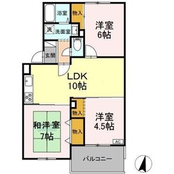 メゾンベールの物件間取画像